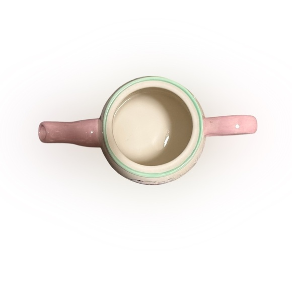 Vintage Peter Rabbit Ceramic Teapot with Pink Handle – Beatrix Potter - Picture 2 of 16